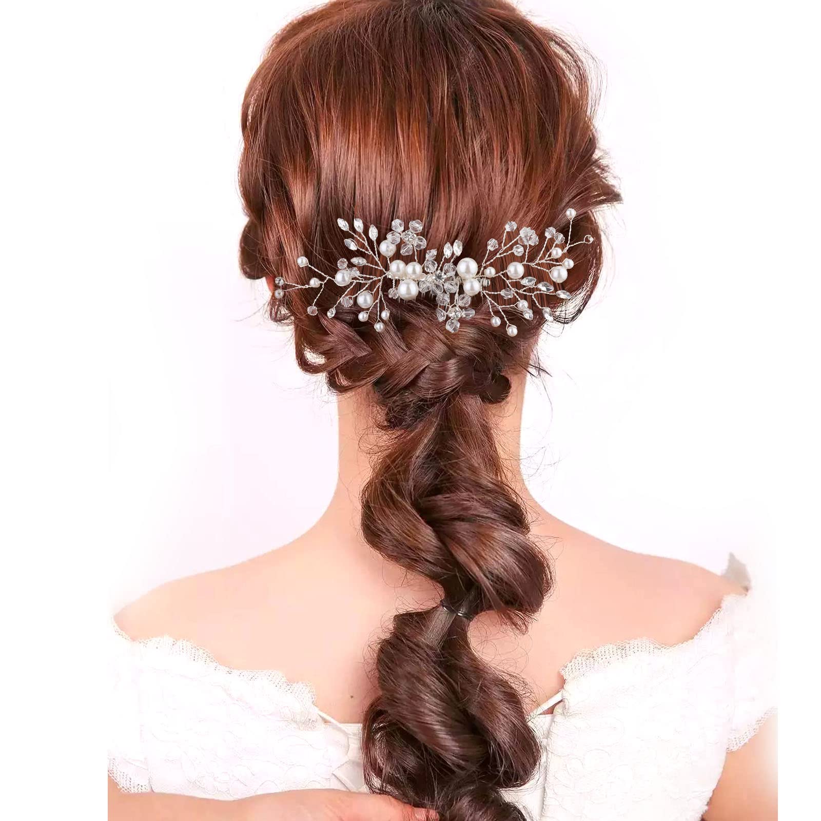 howaf-braut-haarschmuck-3er-set-blume-kristall-perlen image 4