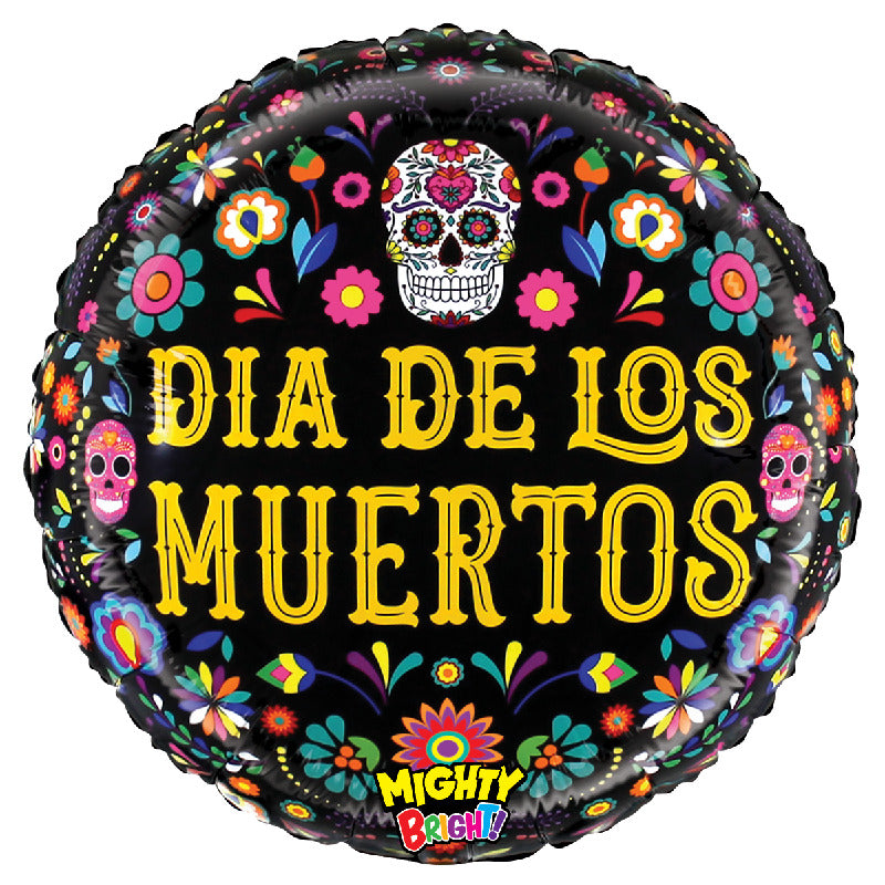 betallic-mighty-bright-mighty-floral-dia-de-los-muertos-ballon-21-blume image 1