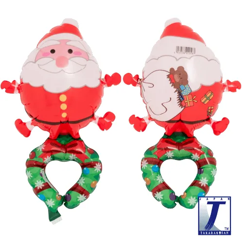 takara-wraparound-friends-folienballon-joyful-santa image 1