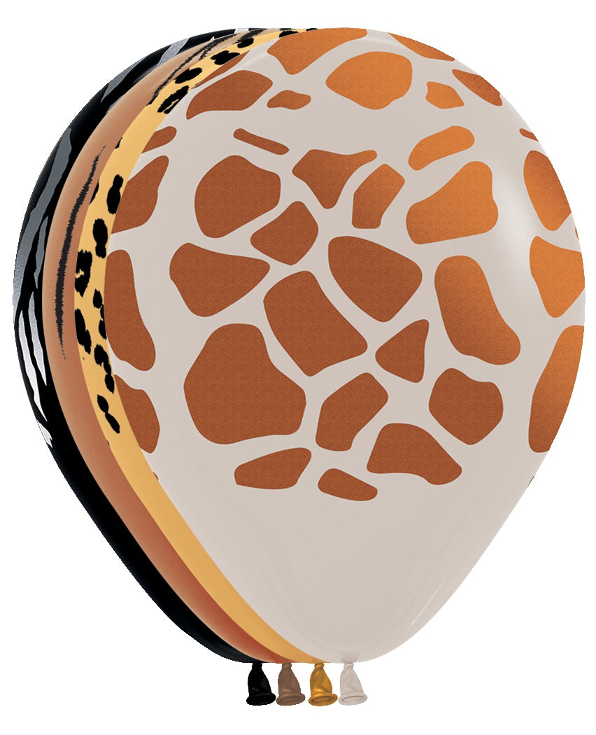 betallic-latex-animal-print-mix-latexballon-11-50-st-ck image 1