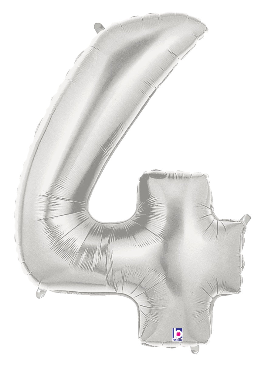 betallic-foil-balloons-zahl-4-folienballon-silber-14-ungef-llt image 1
