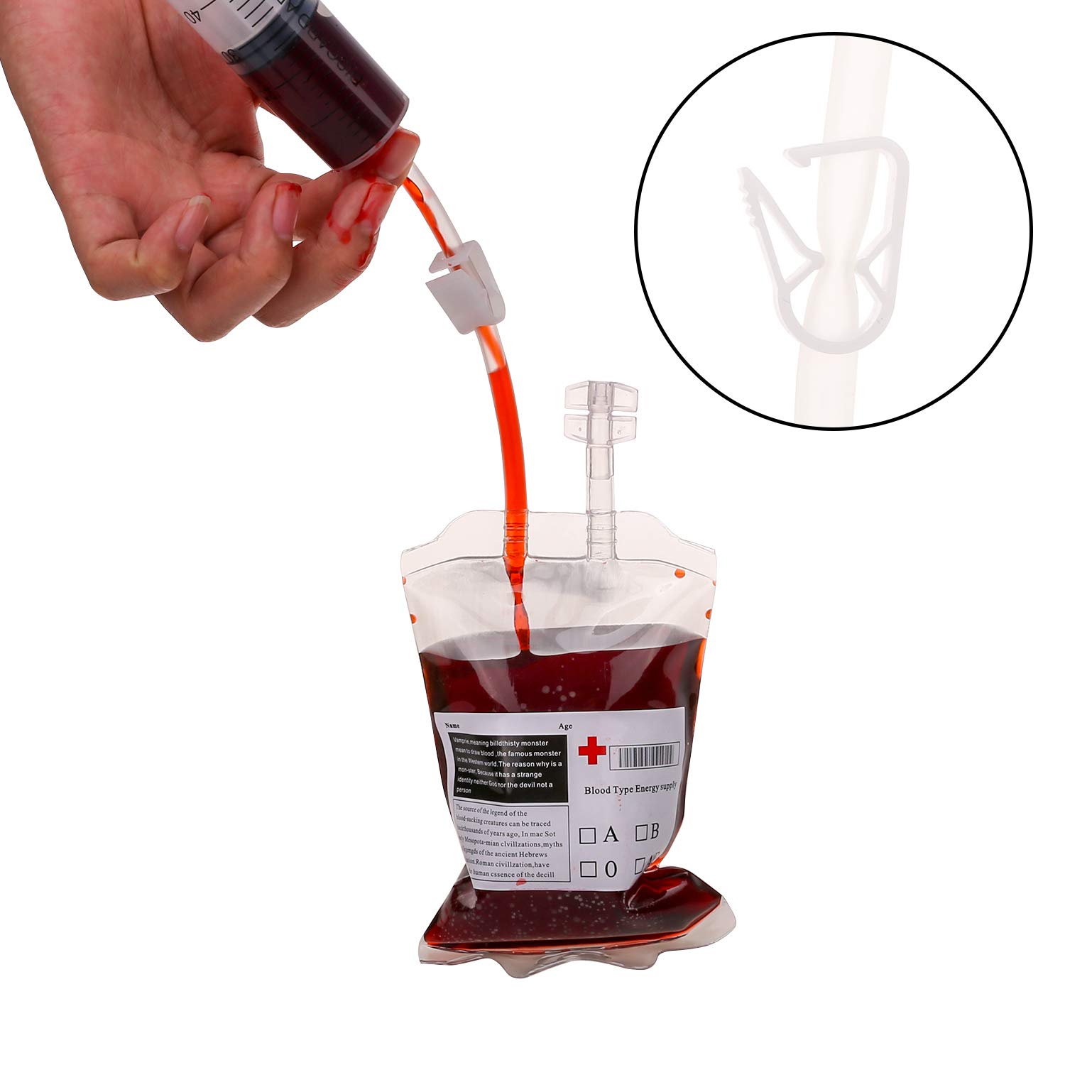 howaf-blutbeutel-halloween-12-st-ck-350ml-mit-spritze image 4