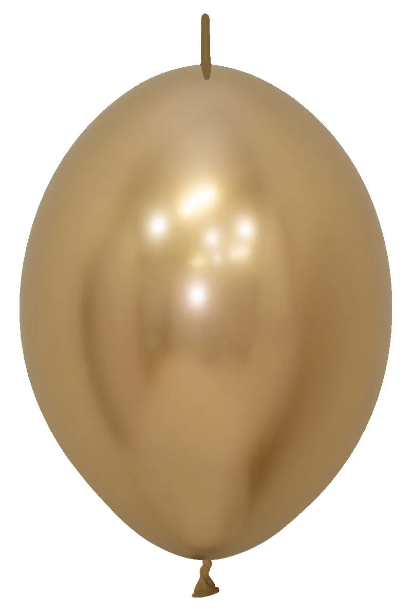betallic-reflex-gold-link-o-loon-luftballon-12-25st image 1