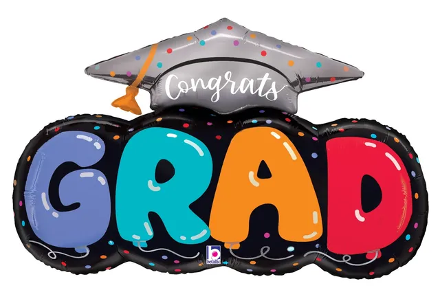 betallic-congrats-grad-balloon-letters-folienballon-32-zoll image 1