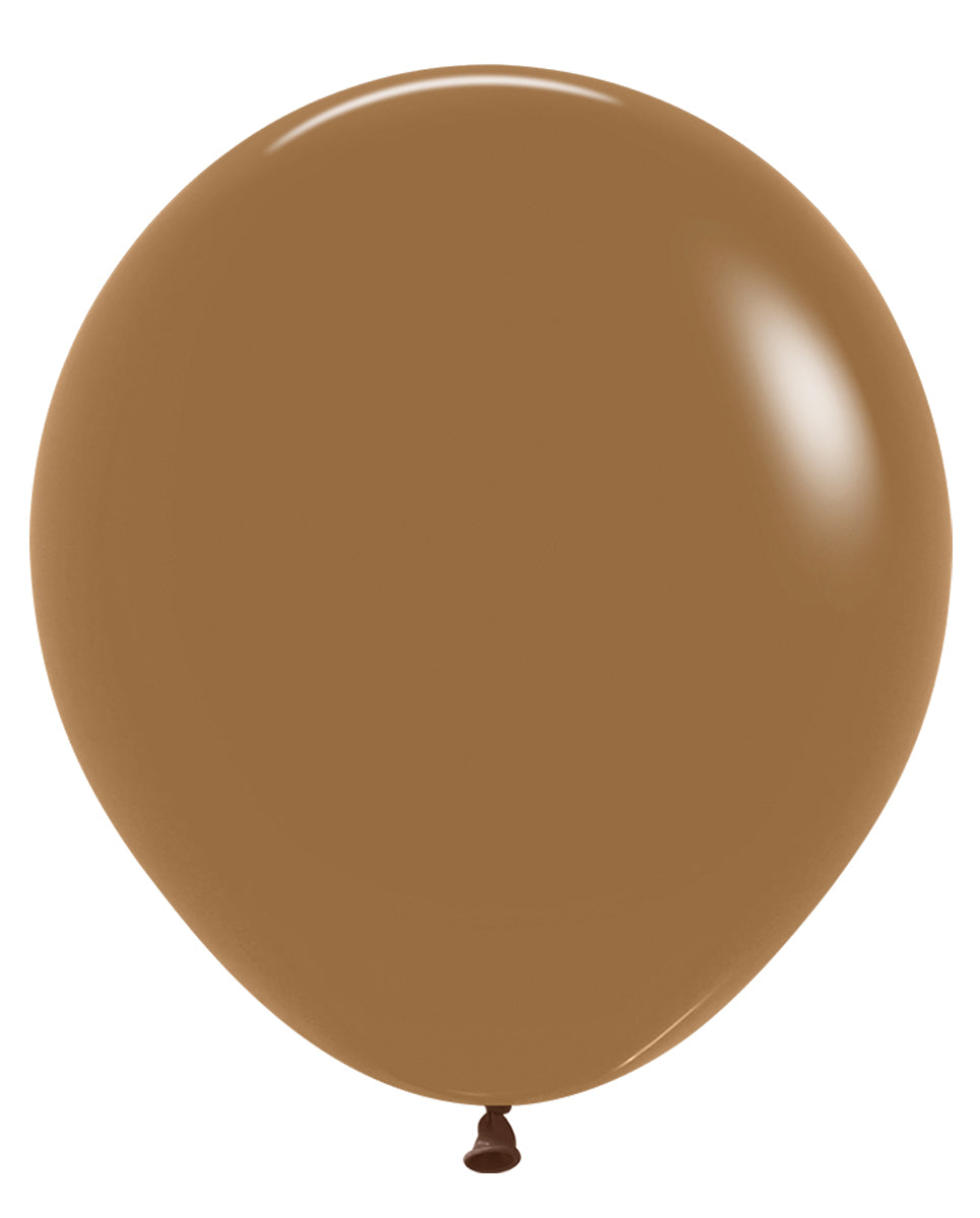 betallic-deluxe-mocha-latexballon-einfarbig-braun image 3
