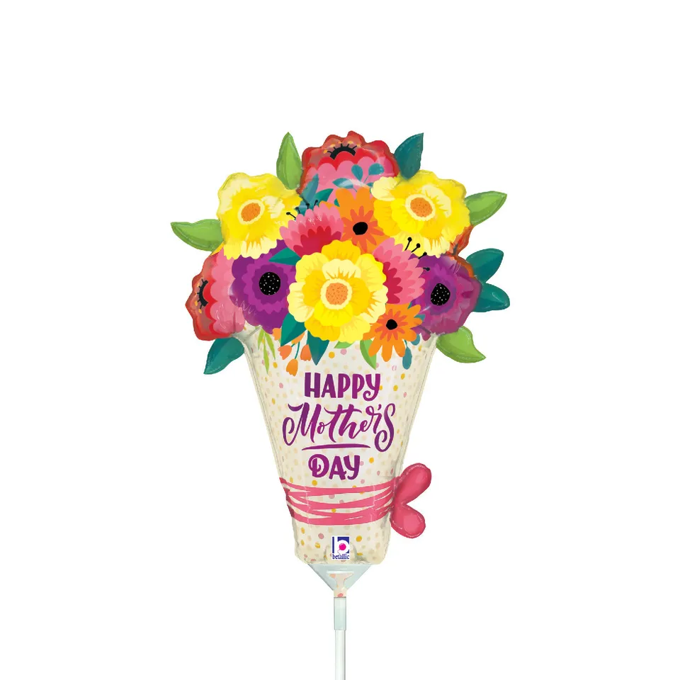 betallic-satin-mother-s-day-bouquet-folienballon-14-zoll-muttertag image 1