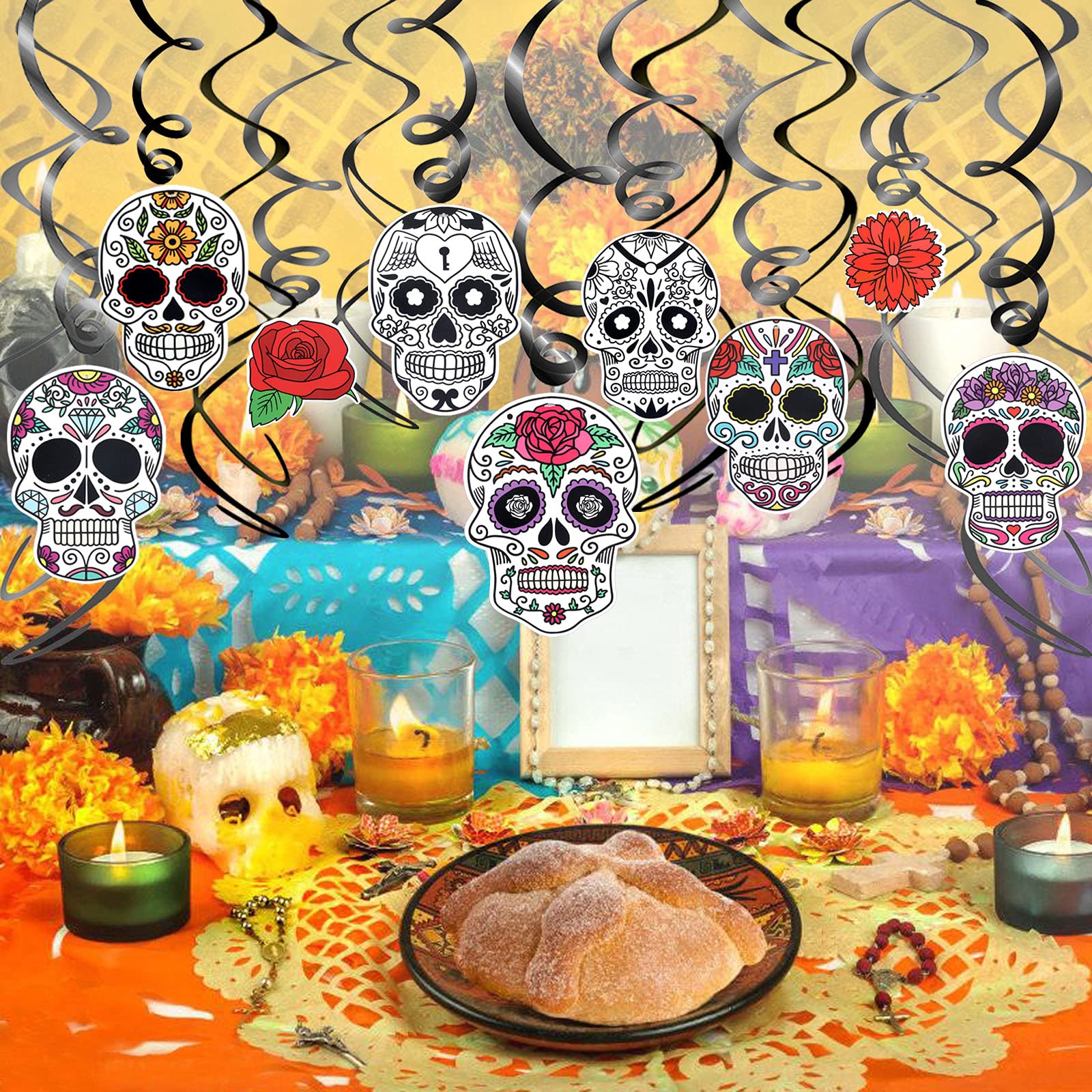 howaf-halloween-deko-tag-der-toten-spiralen-30-teilig-h-ngedeko image 5