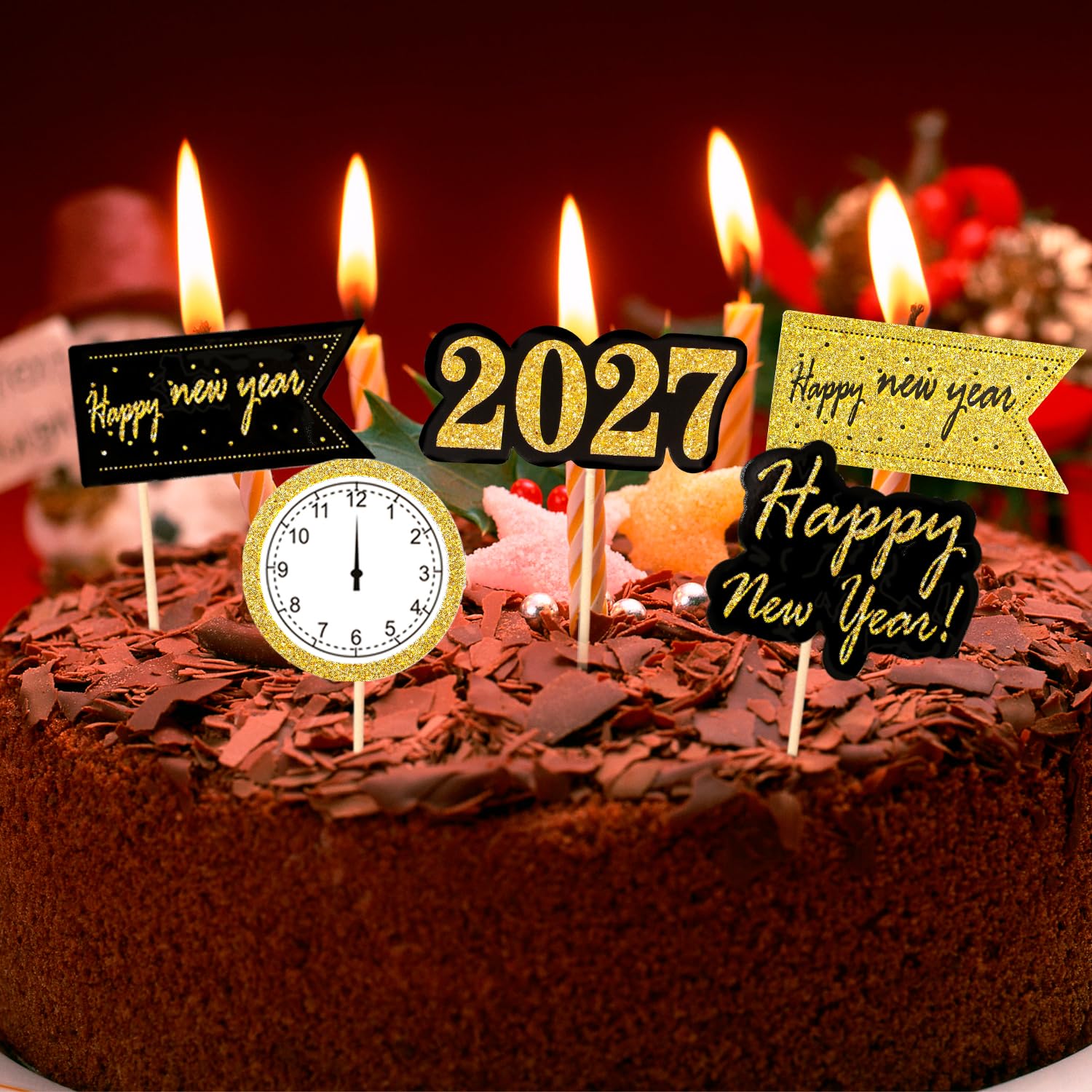 howaf-silvester-deko-2027-cupcake-topper-tortendeko-25-st-ck image 6
