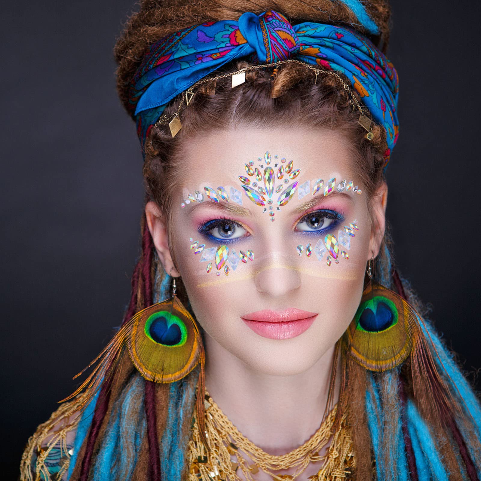 howaf-face-gems-gesichtssteine-set-8-st-ck-glow image 8
