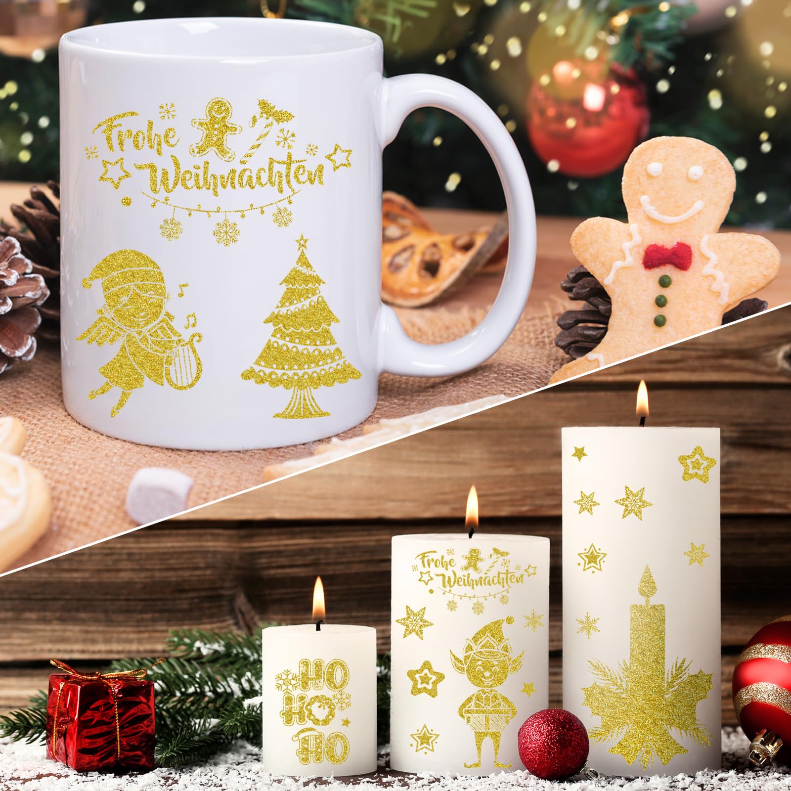howaf-weihnachtssticker-glitzer-gold-150-st-ck-6-b-gen image 5