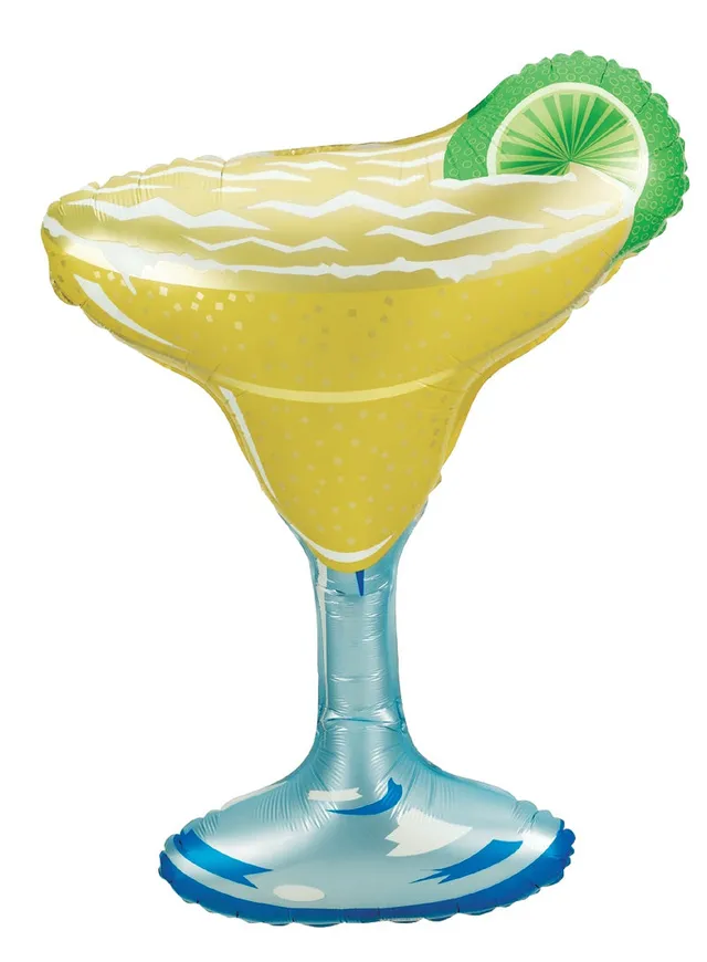 betallic-margarita-glass-folienballon-33-zoll-cocktail image 1