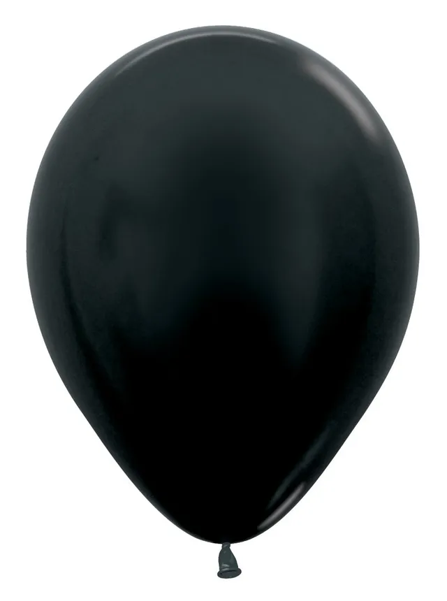 betallic-metallic-black-latexballon-11-schwarz-25-st-ck image 1