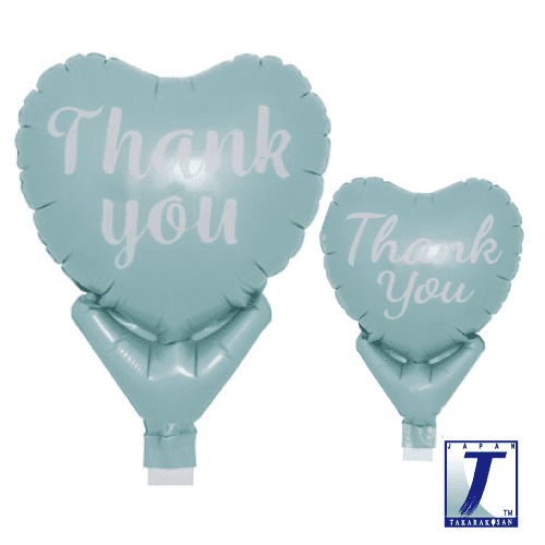 upright-heart-5-zoll-folienballon-thank-you-pastel-blue image 1