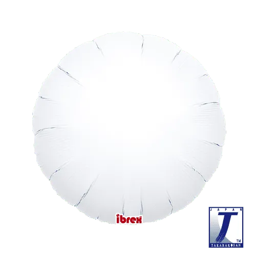 takara-ibrex-round-18-ballon-white-wei-rund image 1