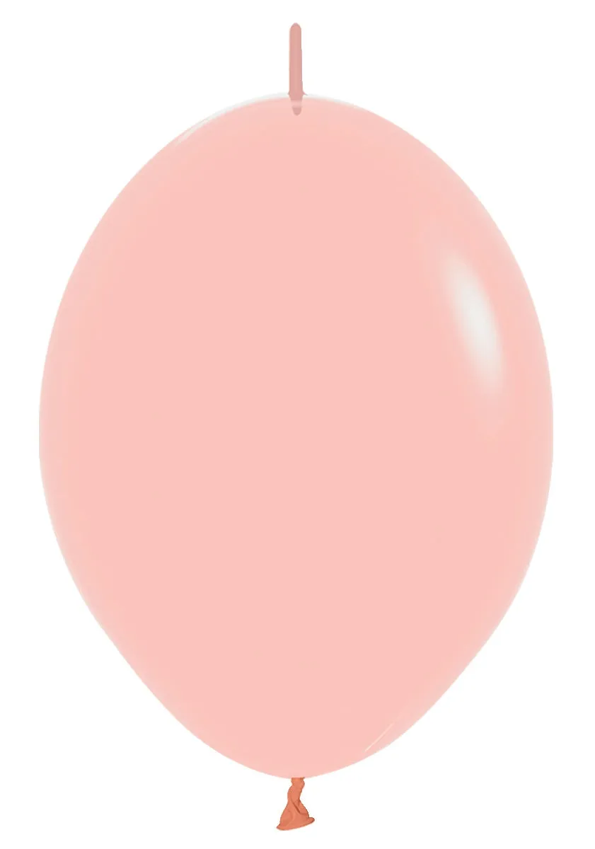 betallic-link-o-loon-pastel-matte-melon-luftballon-12-50-st-ck image 1