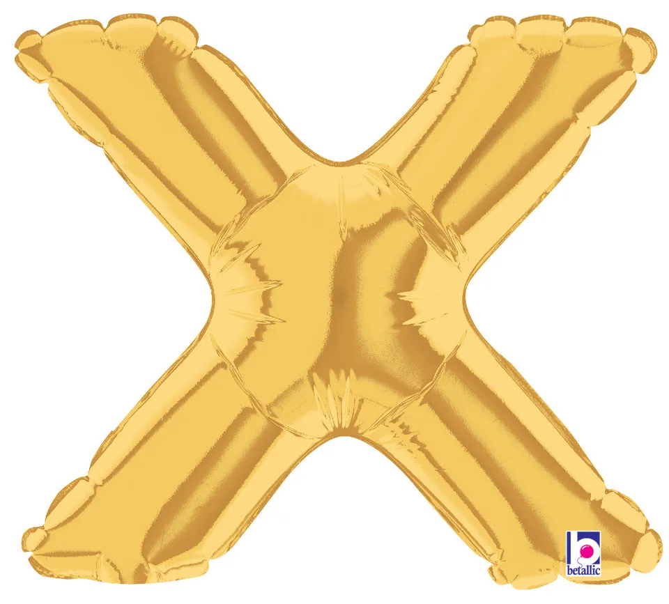 betallic-folienballon-buchstabe-x-gold-34-zoll image 1