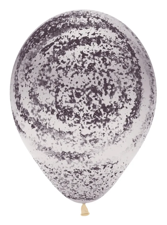 betallic-graffiti-marble-latexballon-11-50er-clear image 1