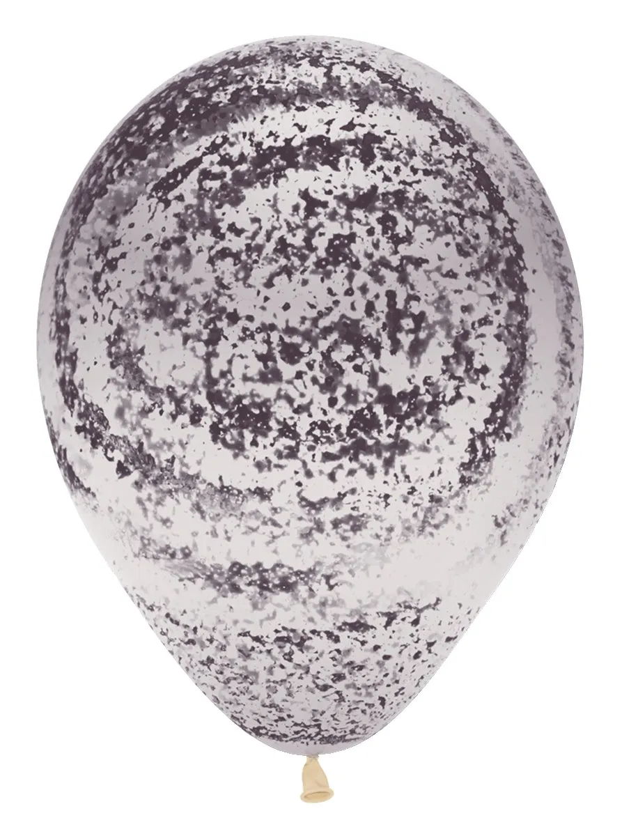 betallic-graffiti-marble-latexballon-11-50er-clear image 1