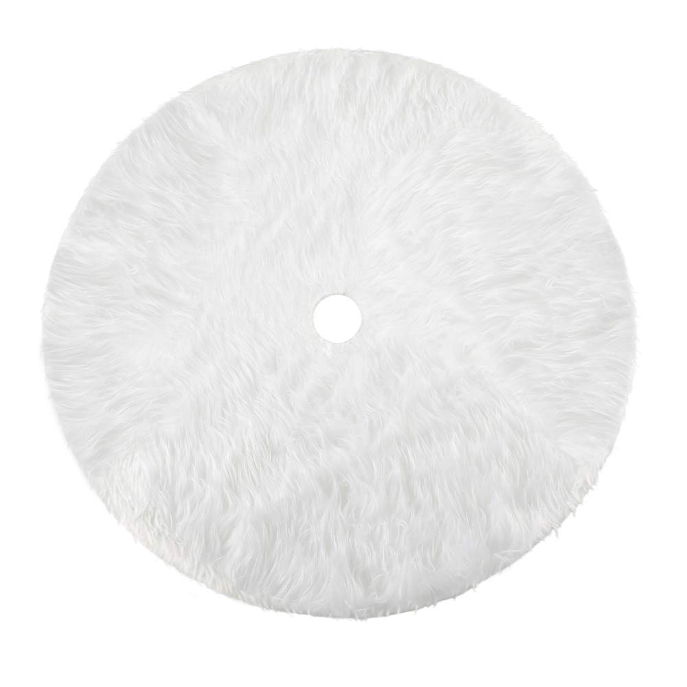 howaf-weihnachtsbaumrock-wei-schneeflocke-78-cm-pl-sch image 1