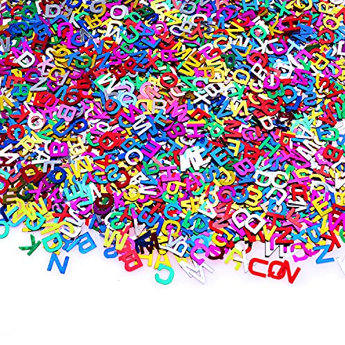 howaf-abc-buchstaben-konfetti-einschulung-40g-bunt-tischdeko image 7