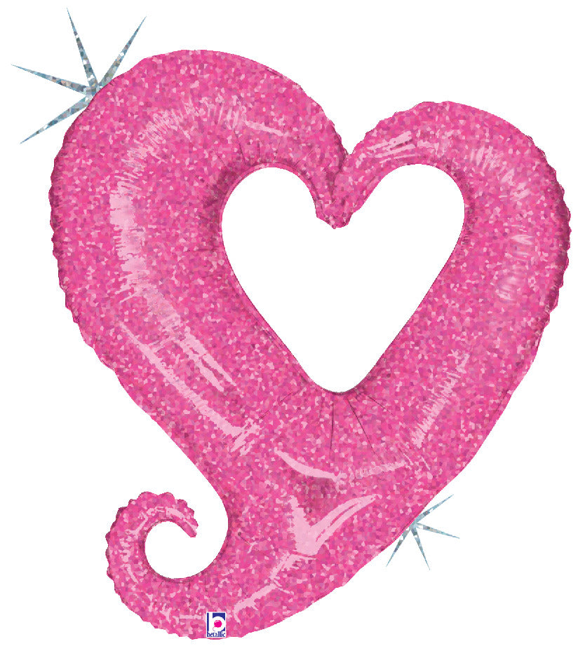 betallic-chain-of-hearts-pink-folienballon-14-valentinstag image 2