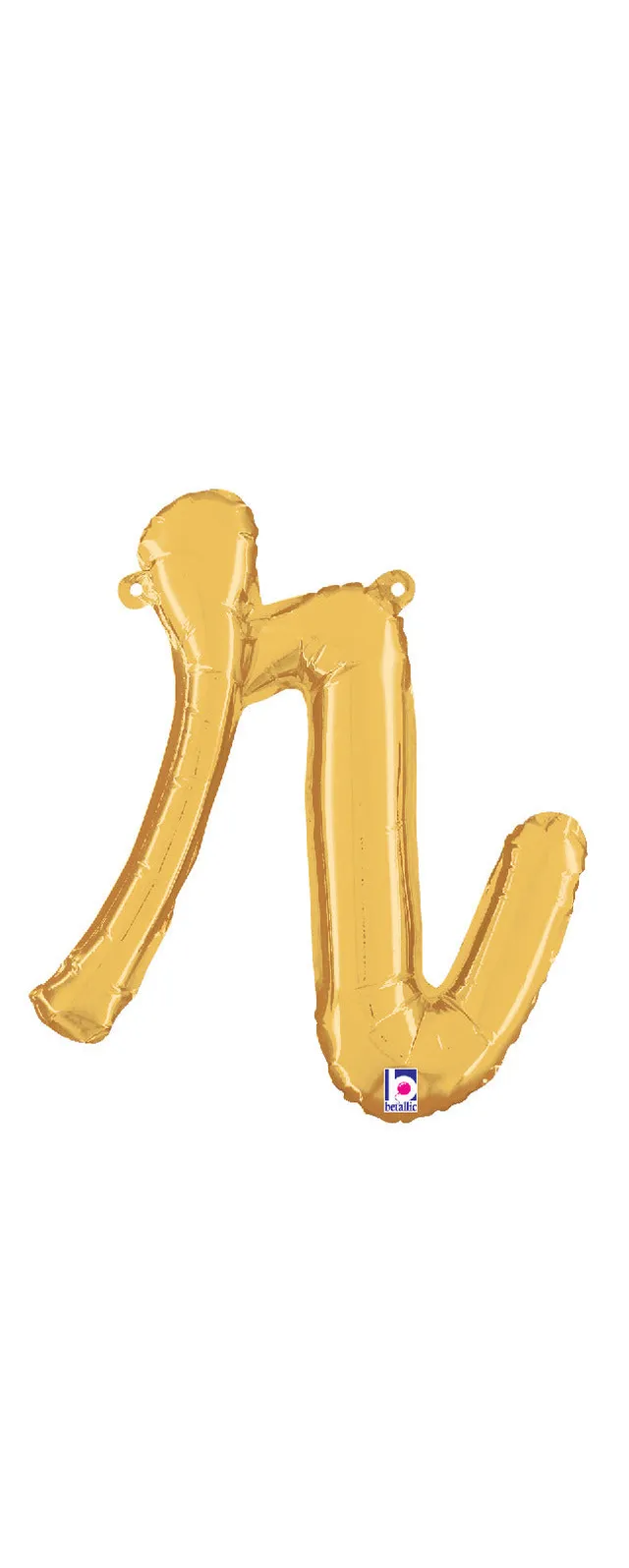 betallic-script-letter-r-folienballon-gold-35-cm image 1