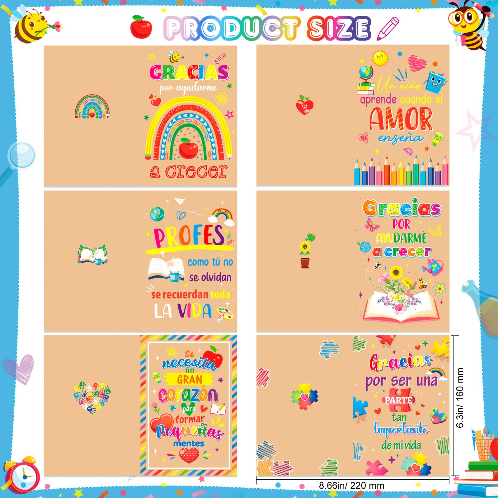 howaf-lehrerin-abschiedsgeschenk-set-karte-anh-nger image 2