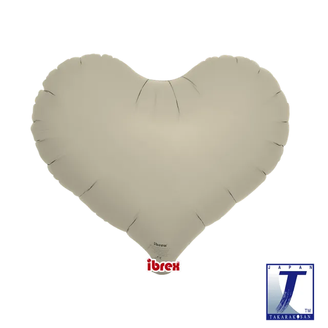 takara-ibrex-jelly-heart-14-folienballon-sandgrau image 1