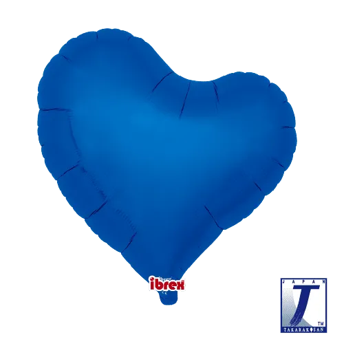 takara-ibrex-sweet-heart-25-zoll-folienballon-metallic-blau image 1