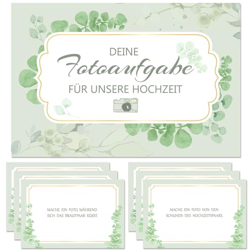 howaf-fotoaufgaben-hochzeit-50-karten-gr-n-gold-eukalyptus image 8