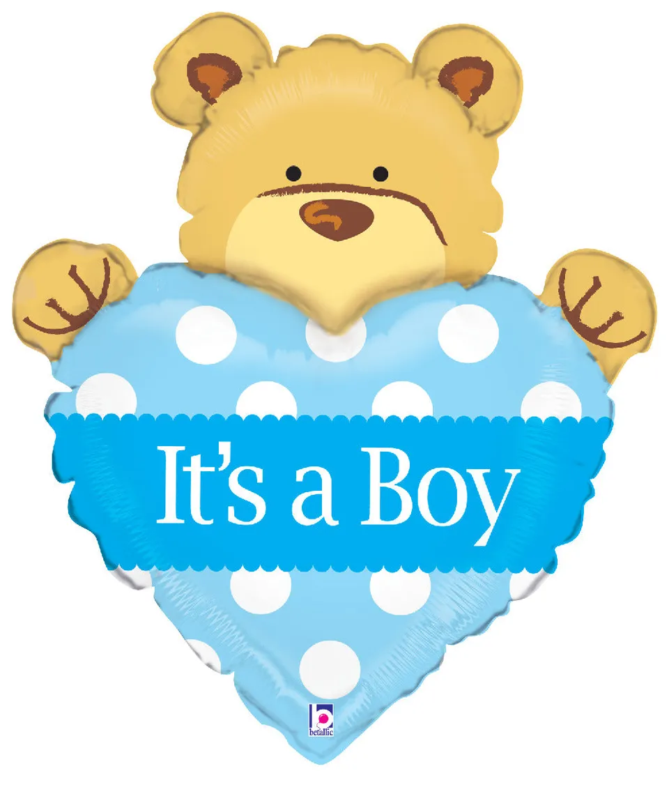 betallic-foil-balloons-big-heart-bear-boy-folienballon-14-teddy image 1
