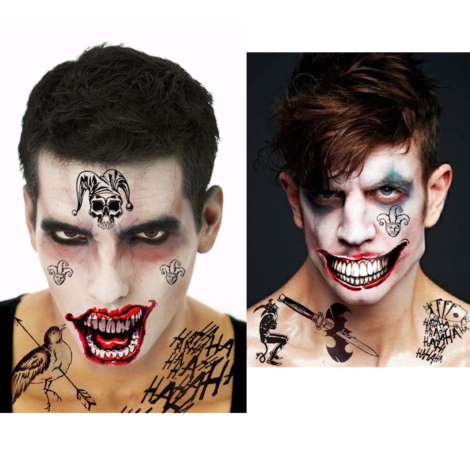 howaf-joker-tattoos-halloween-tempor-r-8-blatt image 6