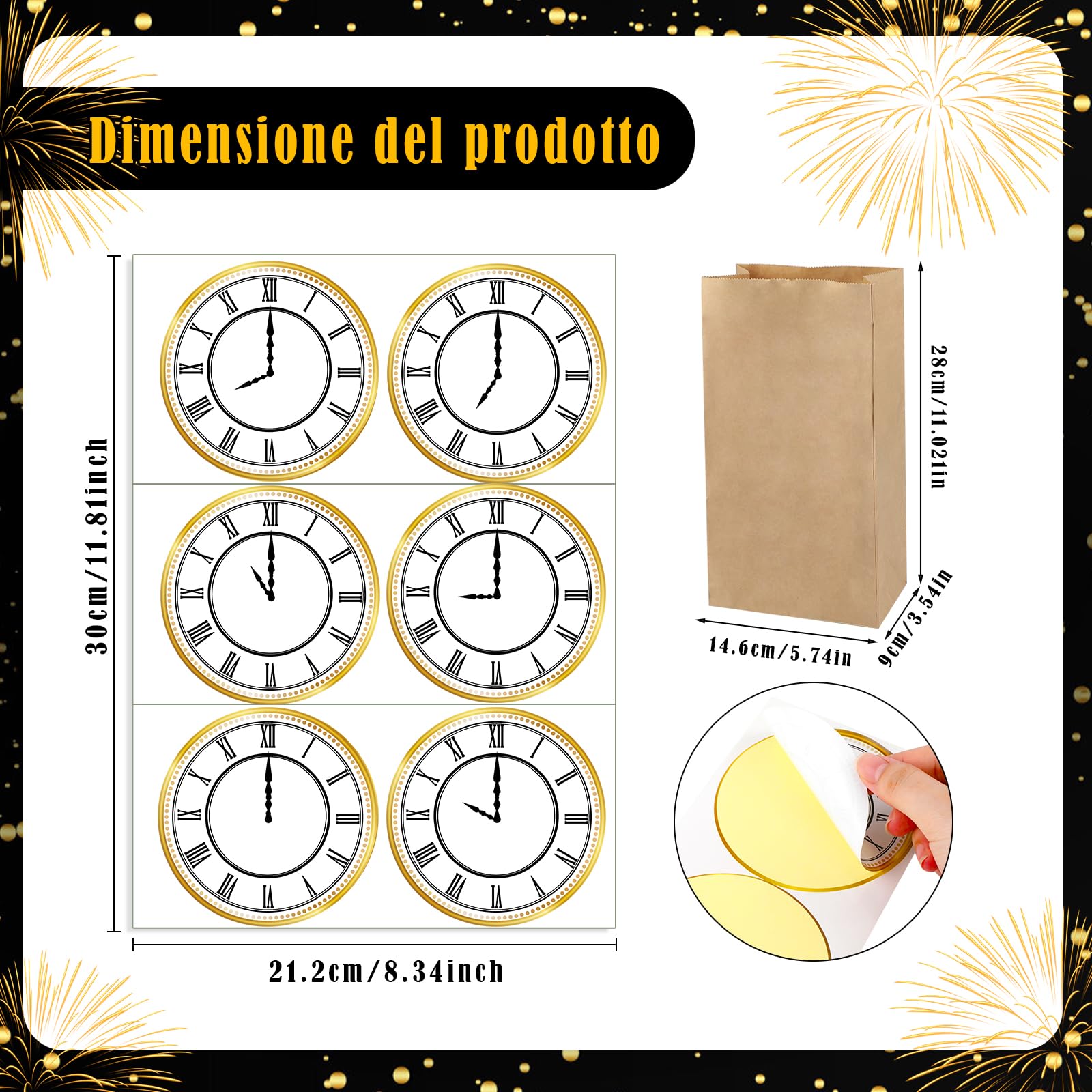 howaf-silvester-countdown-t-ten-kraftpapier-6-st-ck image 2