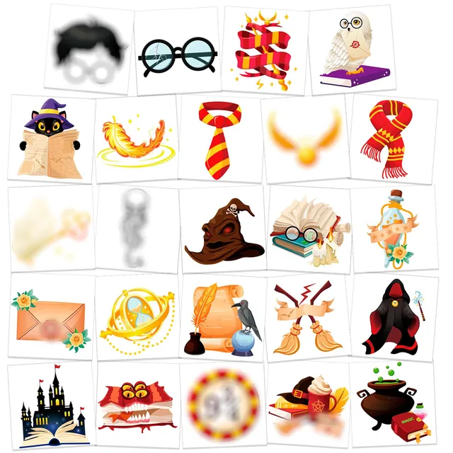 howaf-zauberer-tattoos-kinder-48-st-ck-tempor-r image 1