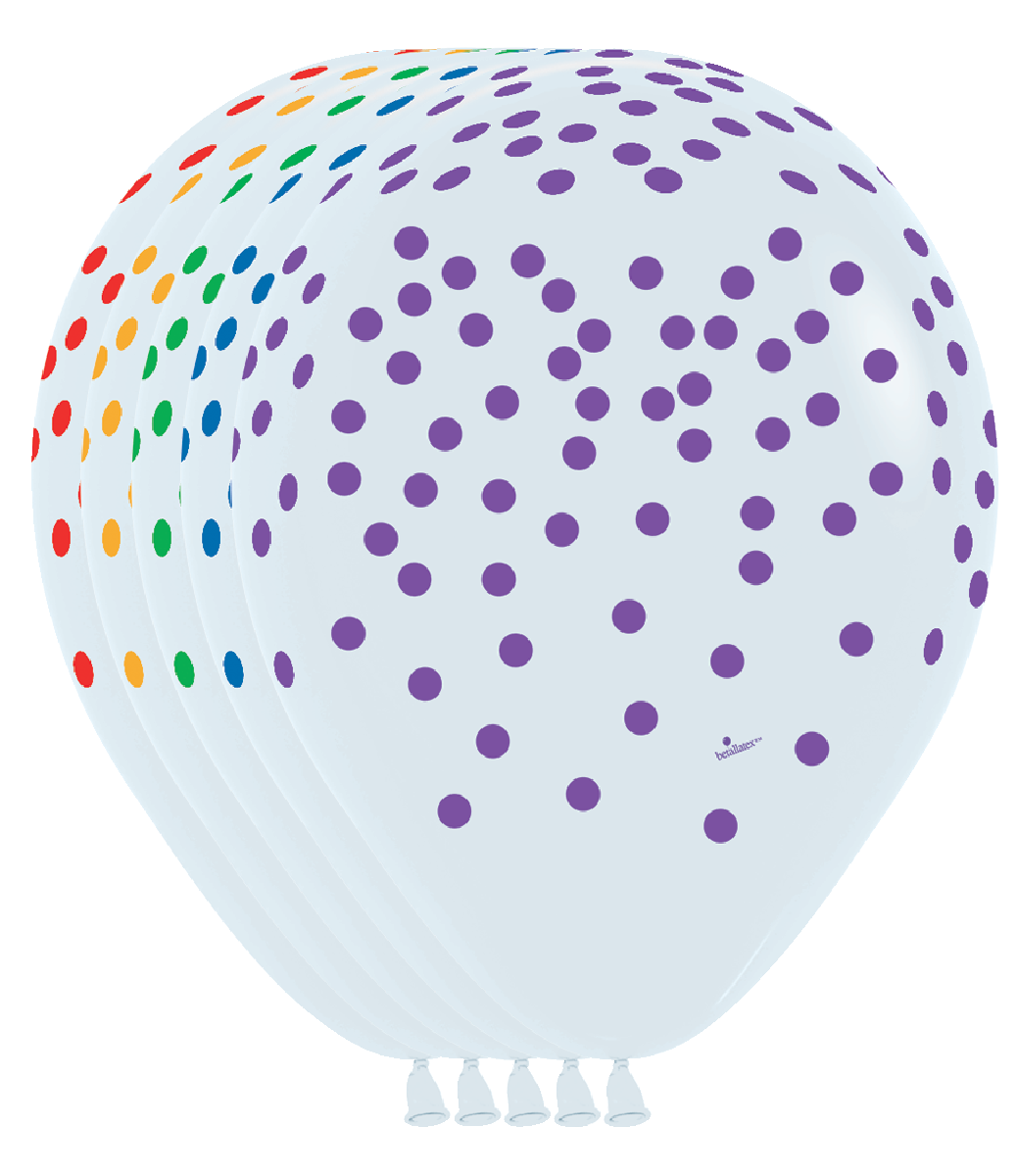 betallic-rainbow-confetti-latexballon-11-50er-pack-fashion-white image 1