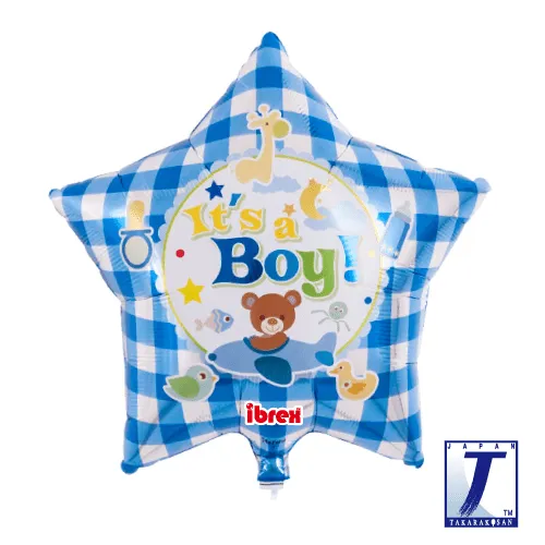 takara-ibrex-star-15-zoll-folienballon-boy-bear-blau image 1