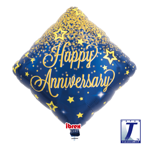 takara-ibrex-happy-anniversary-folienballon-14-zoll-glitzer image 1