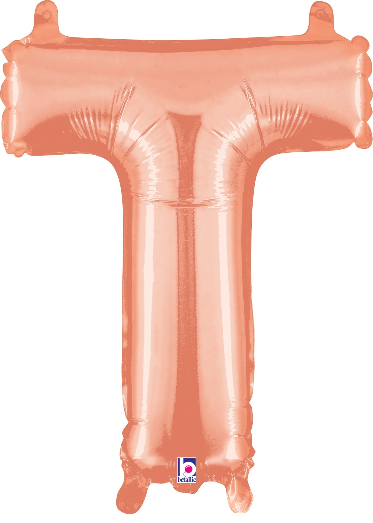 betallic-buchstaben-folienballon-t-rosegold-14-zoll image 2