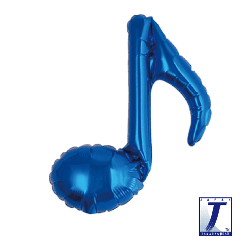 takara-ibrex-music-tone-9-zoll-folienballon-metallic-blau image 1