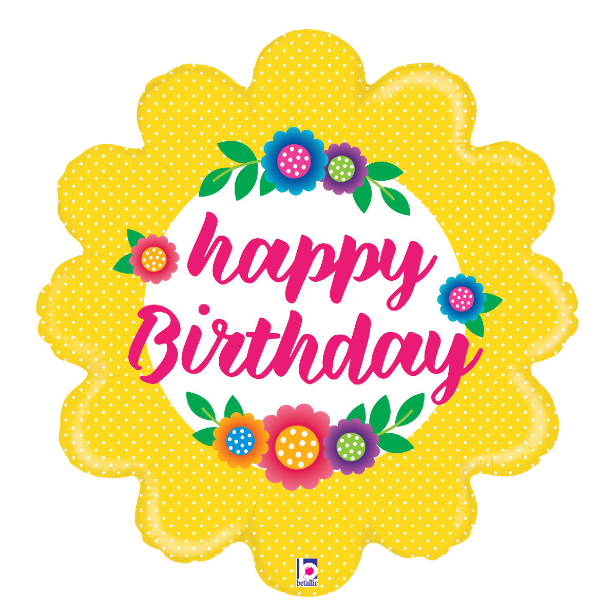 betallic-flower-birthday-folienballon-24-blume image 1