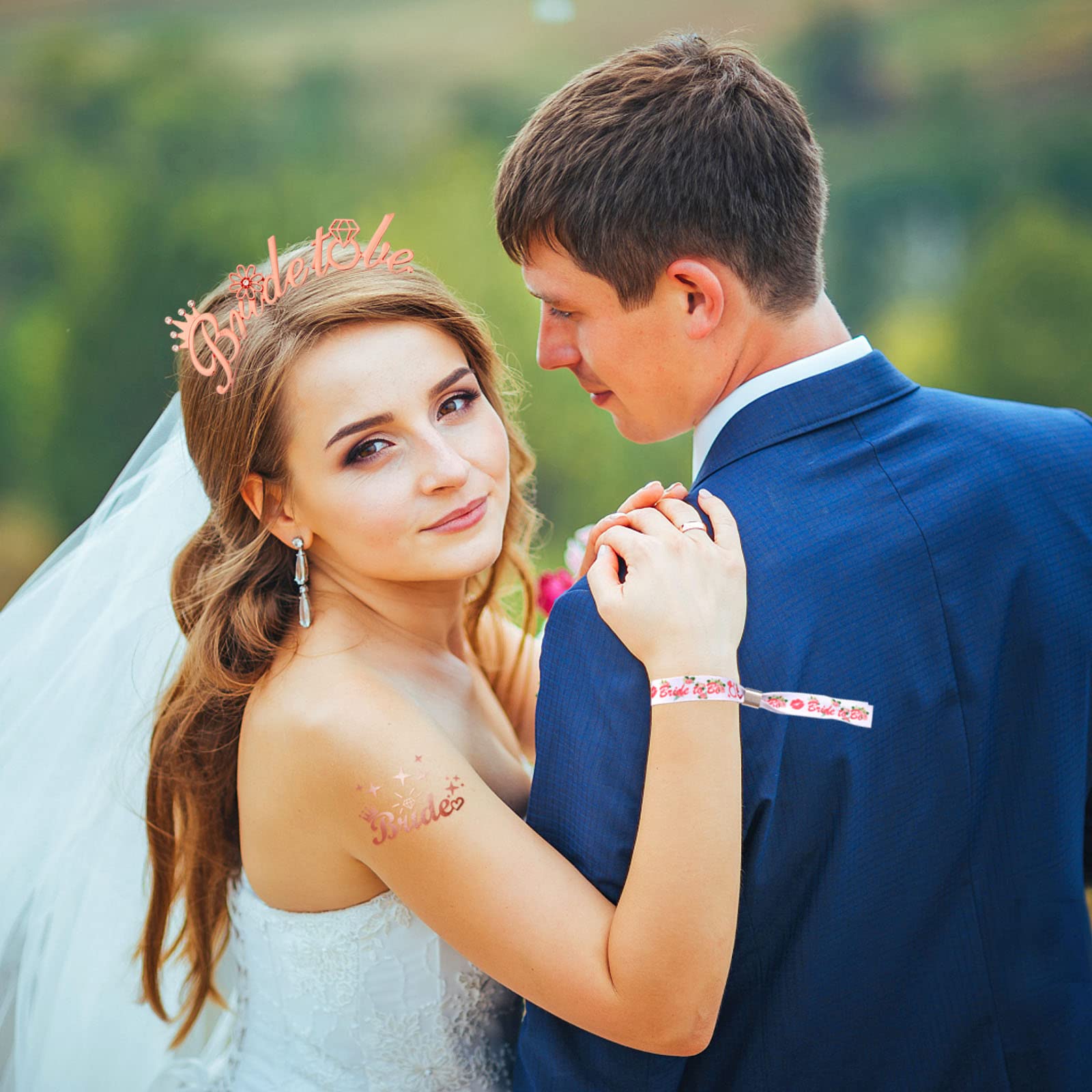 howaf-jga-set-bride-to-be-ros-gold-11-teilig-schleier image 6