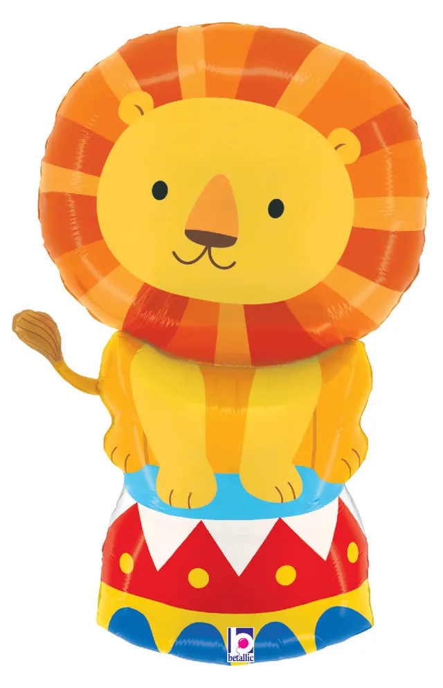betallic-circus-lion-folienballon-29-zoll-zirkus image 1
