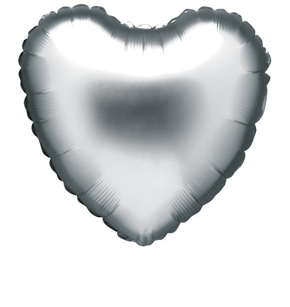 betallic-silver-heart-folienballon-18-zoll-silber image 1