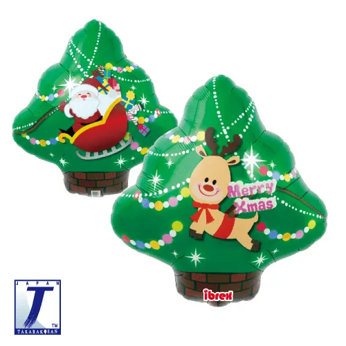 takara-ibrex-shape-15-folienballon-rentier-santa image 1
