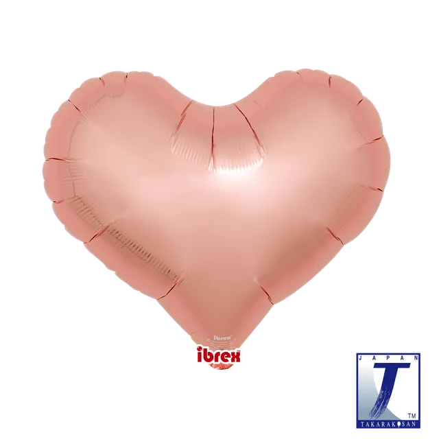 takara-ibrex-jelly-heart-14-ballon-metallic-rosegold image 1