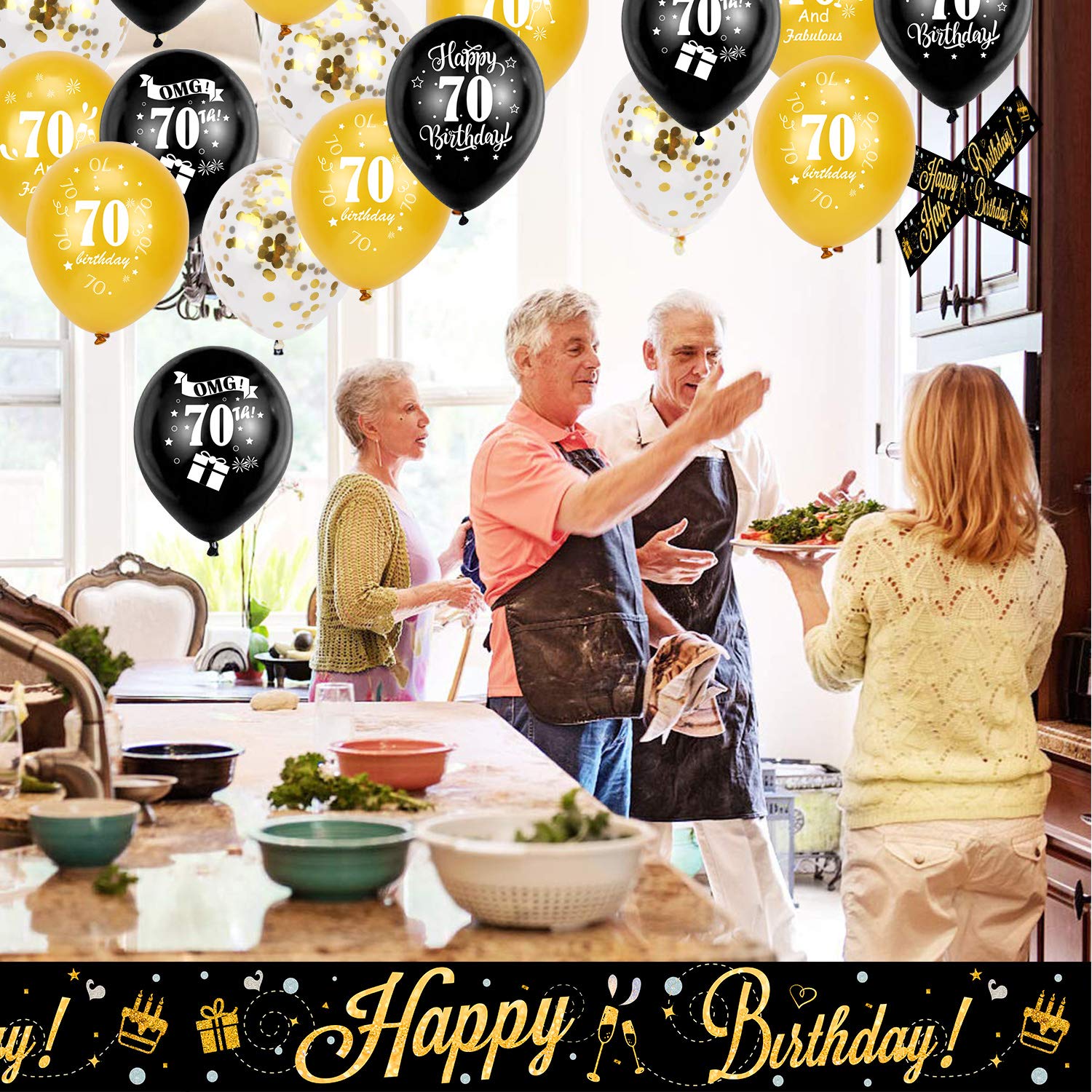 howaf-70-geburtstag-deko-set-schwarz-gold-banner image 5