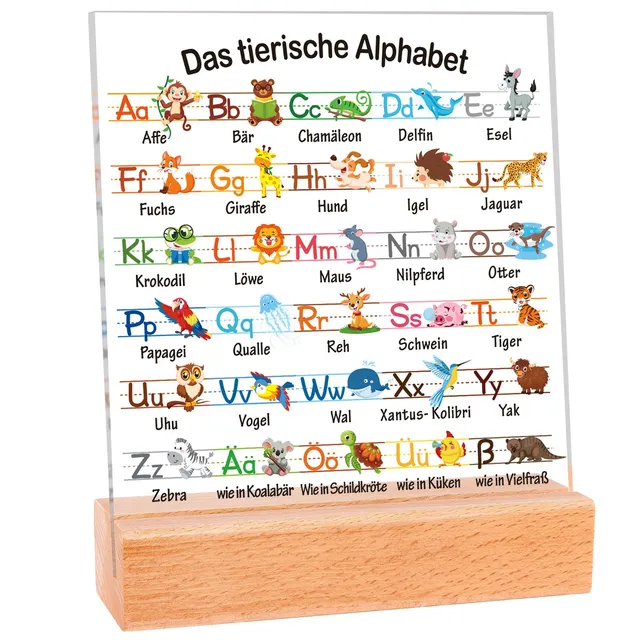 howaf-einschulung-tischdeko-acryl-herz-15-cm-graviert-1-st-ck image 1