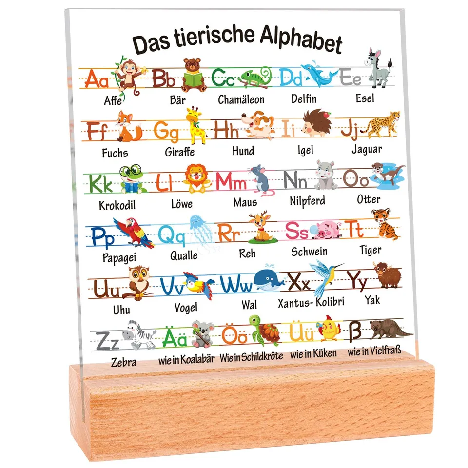 howaf-einschulung-tischdeko-acryl-herz-15-cm-graviert-1-st-ck image 1