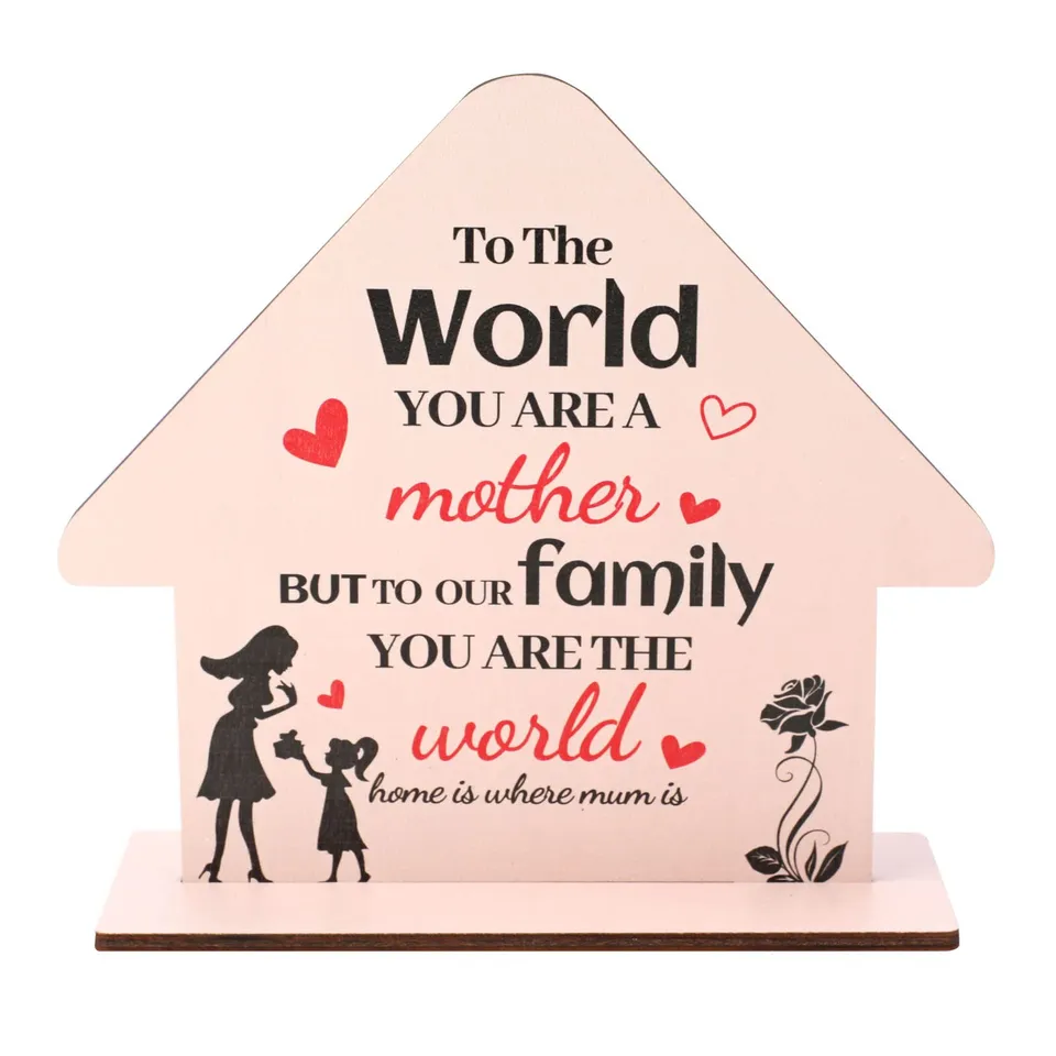howaf-beste-mama-holzschild-spruch-home-is-where-mum-is image 1