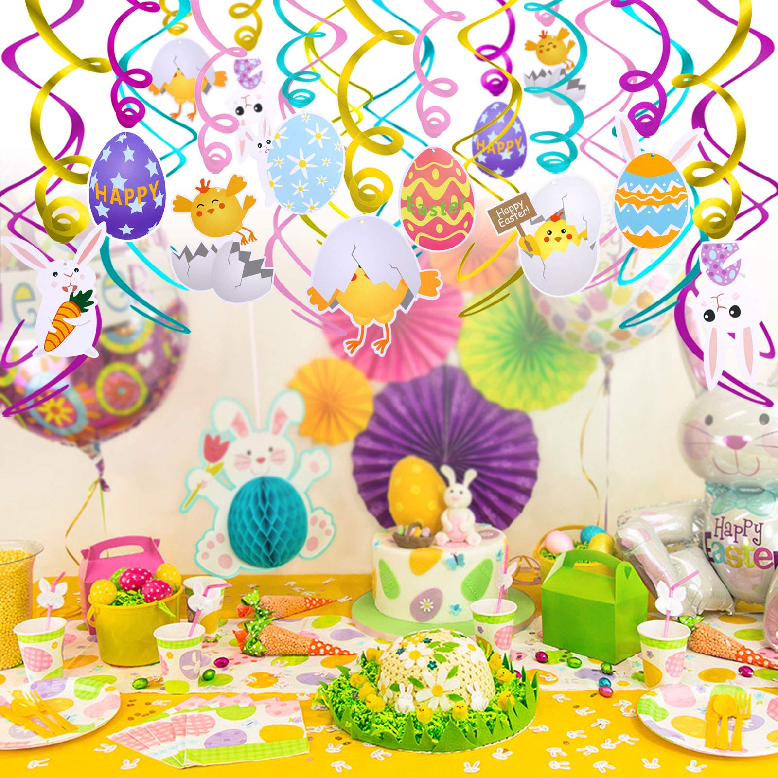 howaf-ostern-h-ngedeko-30tlg-spiral-girlande-osterei-hase image 6